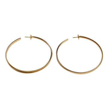 CARTIER Trinity Earrings 18K K18 Yellow Gold Women's