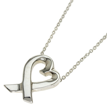 TIFFANY Loving Heart Necklace Silver Ladies &Co.