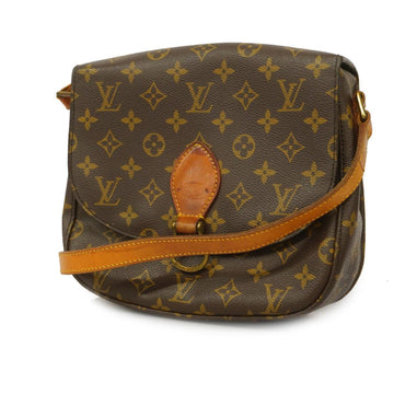 LOUIS VUITTON Shoulder Bag Monogram Saint Cloud M51242 Brown Ladies