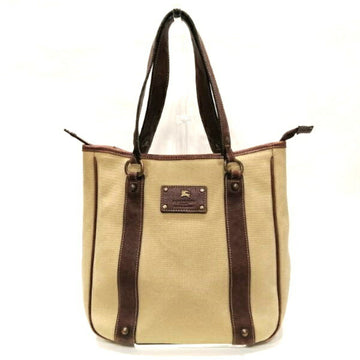 BURBERRY blue label canvas bag tote unisex