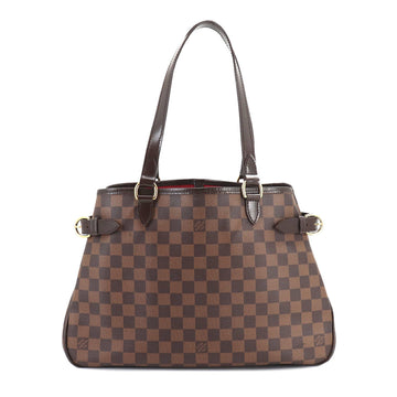 LOUIS VUITTON Damier Batignolles Horizontal Personal SPO Tote Bag Ebene N48179 Gold Hardware