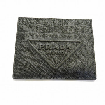 PRADA Saffiano card case 2MC223 brand accessory pass business holder unisex