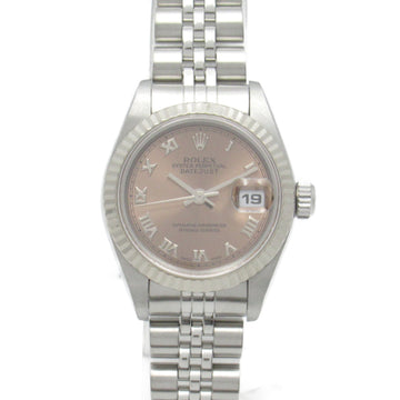 ROLEX Datejust No. A Wrist Watch watch Wrist Watch 79174 Mechanical Automatic Pink K18WG[WhiteGold] Stainless Stee 79174