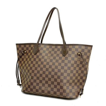 LOUIS VUITTON Tote Bag Damier Neverfull MM N51105 Brown Ladies