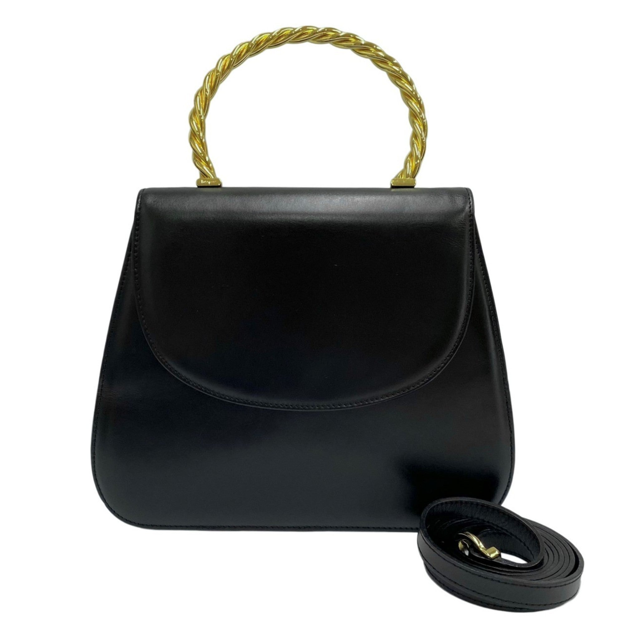 Ferragamo hotsell black clutch