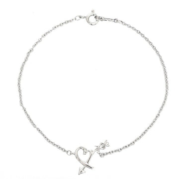 TIFFANY Bracelet Silver Paloma Picasso Loving Heart Arrow Ag 925 &Co. Women's