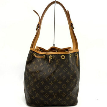 LOUIS VUITTON Petit Noe Monogram M42226 Shoulder Bag Brown Ladies Fashion IT70ZQ2UOQBG