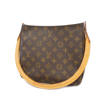 Louis Vuitton shoulder bag monogram looping MM M51146