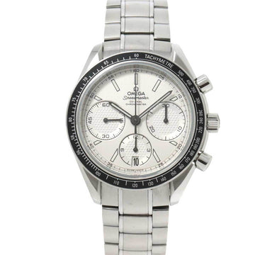 OMEGA Speedmaster Racing 326.30.40.50.02.001 Co-Axial Chronograph Men's Watch Date Silver Dial Automatic