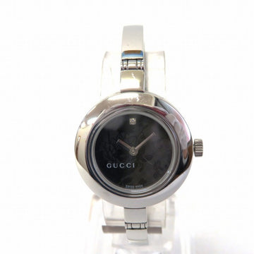 GUCCI 105 quartz 1P diamond watch ladies