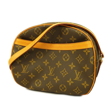 LOUIS VUITTON Shoulder Bag Monogram Blois M51221 Brown Ladies