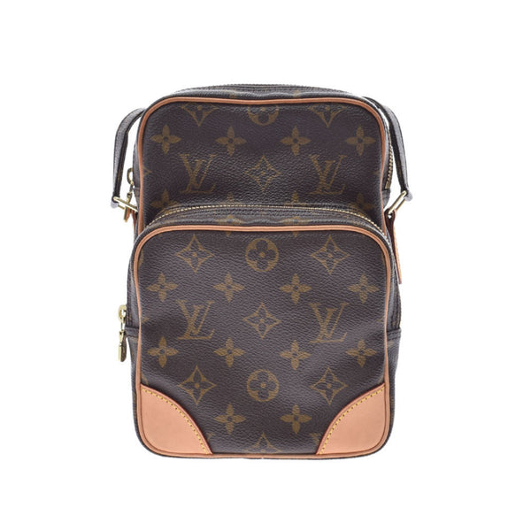 Genuine LOUIS VUITTON e M45236 Monogram Canvas Leather