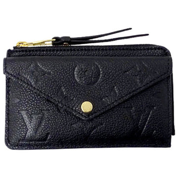 Louis Vuitton Wallet Men's Coin Case Card Purse Porto Cult Recto Verso M69421 Noir Black Compact