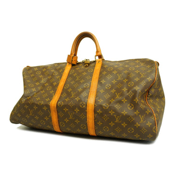 LOUIS VUITTONAuth  Monogram Keepol 55 M41424 Boston Bag