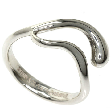 TIFFANY Design Ring Silver Ladies &Co.