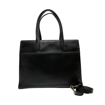 LOEWE Anagram Logo Nappa Leather Genuine 2way Shoulder Bag Handbag Mini Tote Black