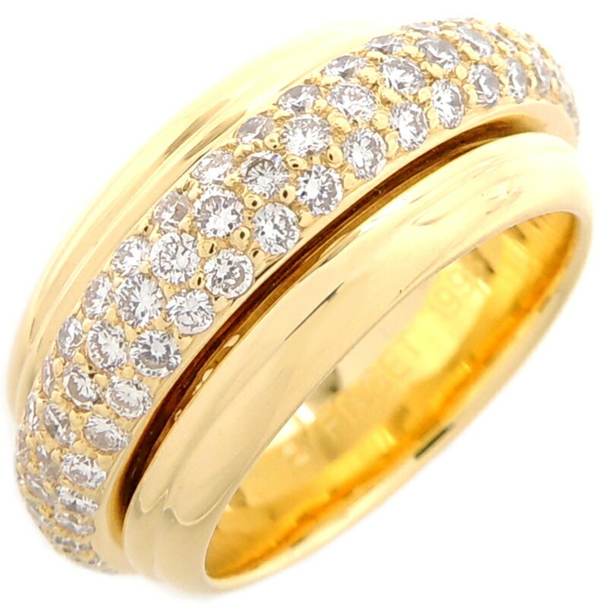 Piaget 51 Diamond Possession Women s Ring 750 Yellow Gold No. 11