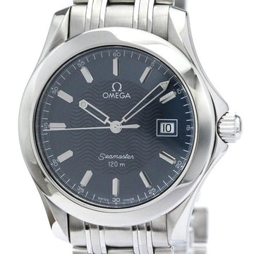 OMEGAPolished  Seamaster 120M Steel Quartz Mens Watch 2511.81 BF565418