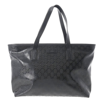 GUCCI GG Pattern Black 211137 Ladies PVC Tote Bag