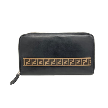 FENDI Round Long Wallet Men's Women's