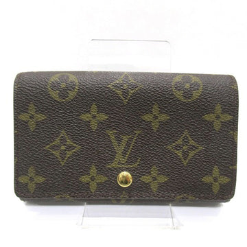 Louis Vuitton Monogram Unisex Monogram Coin Purse/coin Case Brown