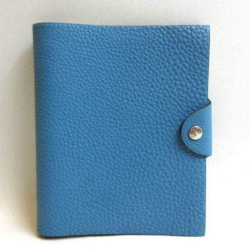 HERMES Accessories Ulysse PM Agenda Blue Notebook Cover Togo