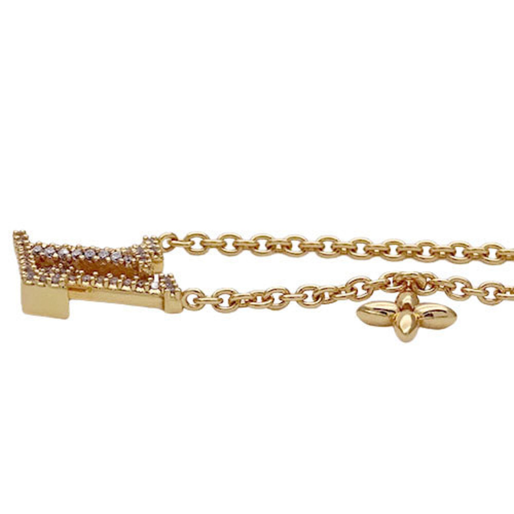Louis Vuitton, Jewelry, Louis Vuitton Collier Lv Iconic Necklace Ladies  M0596 Gold