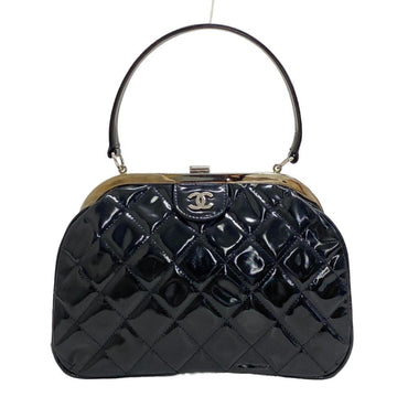 CHANEL Matelasse Cocomark Handbag Black Women's Z0005206