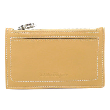 Salvatore Ferragamo Logo Coin Case Leather Ladies