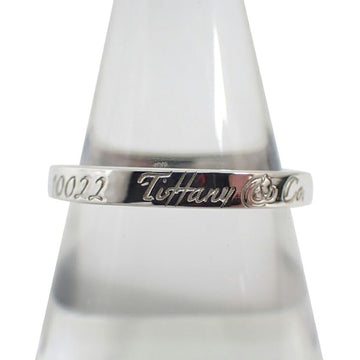 TIFFANY 925 Notes Narrow Ring No. 16.5