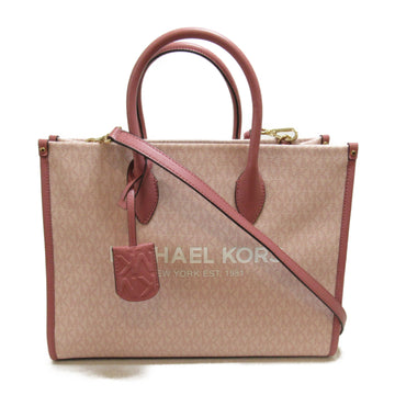 MICHAEL KORS 2wayShoulder Bag Pink PVC coated canvas 35F2G7ZT2B