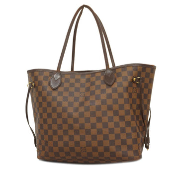 LOUIS VUITTON Tote Bag Damier Neverfull MM N51105 Ebene Ladies