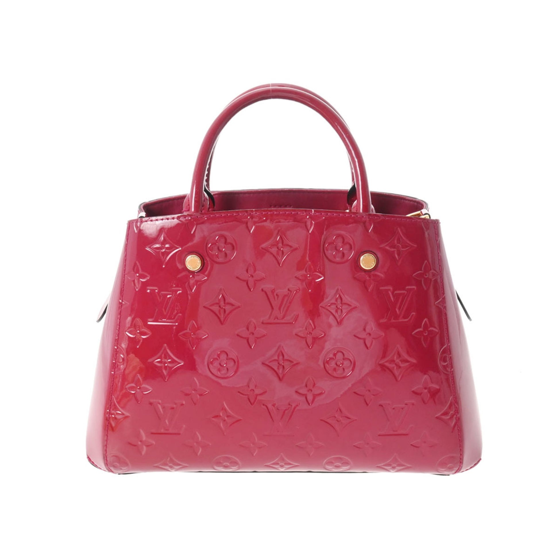 Louis Vuitton Magenta Monogram Vernis Montaigne Bb Bag