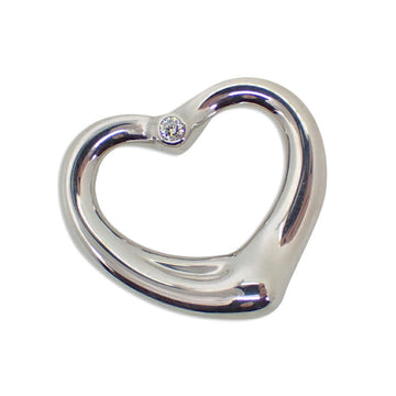 TIFFANY/ 925 open heart diamond/1pc pendant top