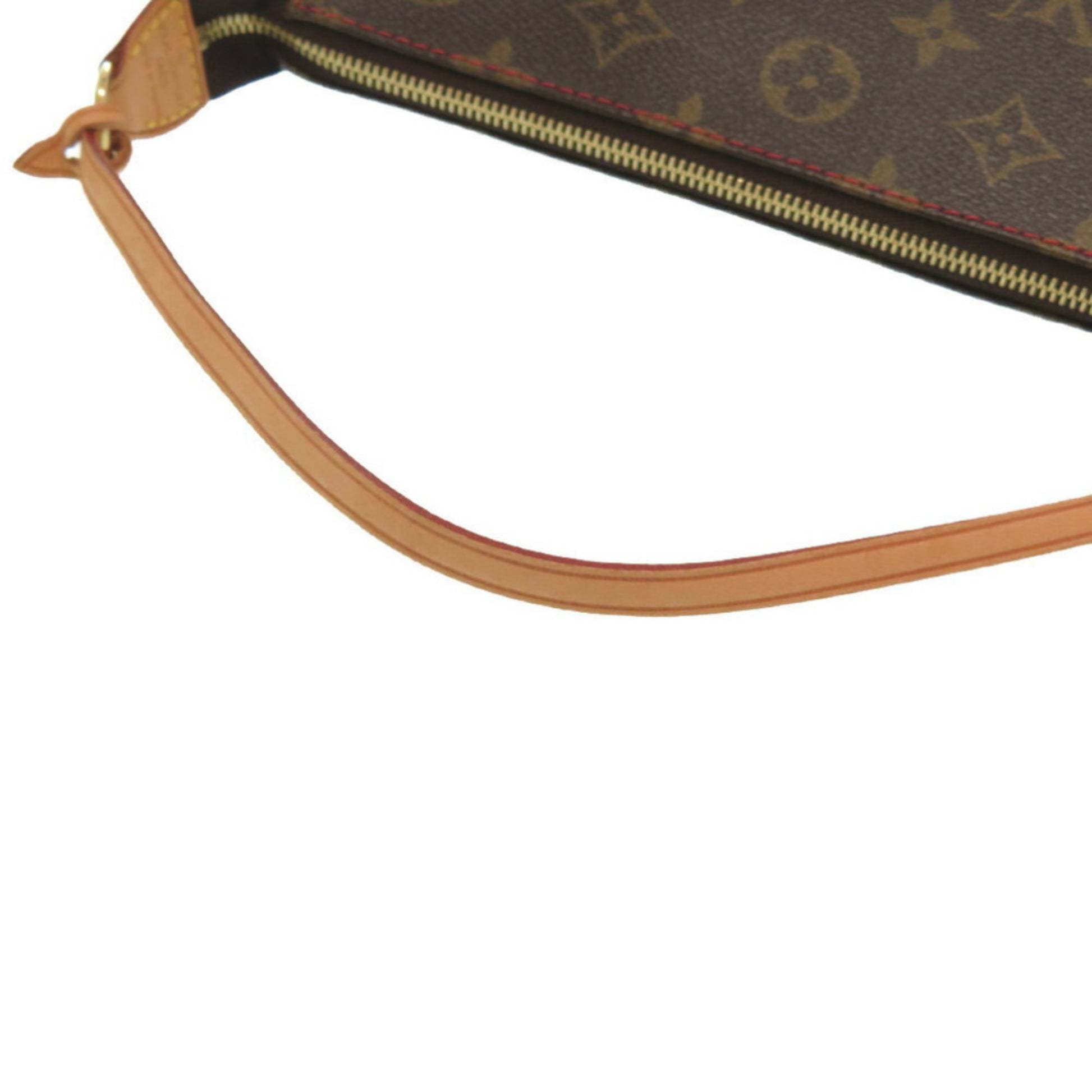 LOUIS VUITTON LV Pochette Accessoires Monogram Cherry Used Handbag M95008  #BR946