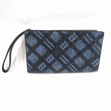 BOTTEGA VENETA Intrecciato Lambskin Clutch Bag Second Men's