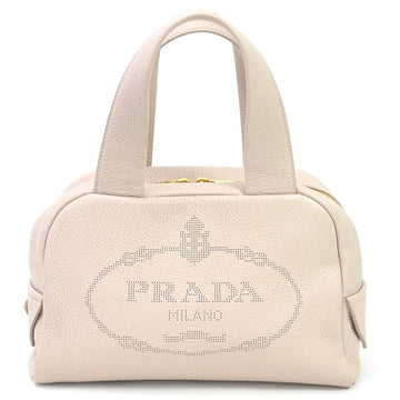 Prada handbag diagonal shoulder bag leather NINFEA light pink 1BB078