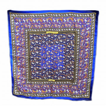 HERMES Carre 90 Indian Hunting Multicolor Brand Accessories Scarf Women's