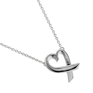 TIFFANY&Co. Loving heart necklace 925 silver approx. 2.6g ladies