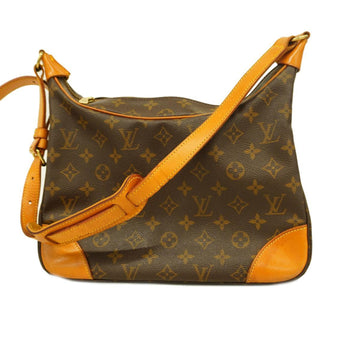 LOUIS VUITTON Shoulder Bag Monogram Boulogne 30 M51265 Brown Ladies