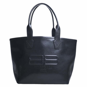 BALENCIAGA Leather BB Icon Tote Bag 692068 Black Women's