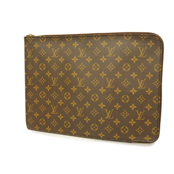 LOUIS VUITTONAuth  Monogram Document Case POSH DOCUMAN M53456 Men's Clutch Bag