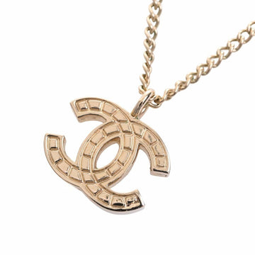 CHANEL Cocomark Necklace Gold Women's