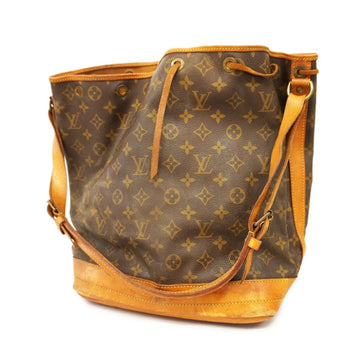 LOUIS VUITTON Shoulder Bag Monogram Noe M42224 Brown Ladies