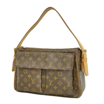 LOUIS VUITTON Shoulder Bag Monogram Vivacite GM M51163 Brown Ladies