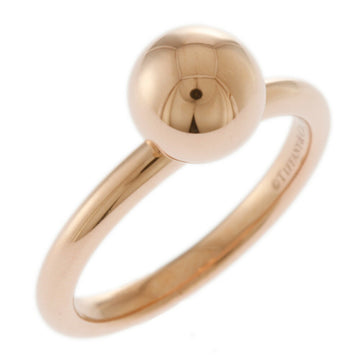 TIFFANY Ball Ring Size 11.5 18K K18 Pink Gold Women's &Co.