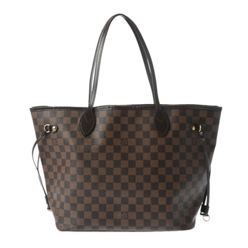 LOUIS VUITTON Damier Neverfull MM USA Rose Ballerine N41603 Women's Canvas Tote Bag