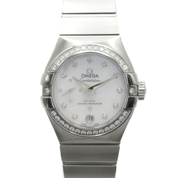 OMEGA Constellation Wrist Watch Watch Wrist Watch 127.15.27.20.55.001 Mechanical Automatic White White shell Stainles 127.15.27.20.55.001