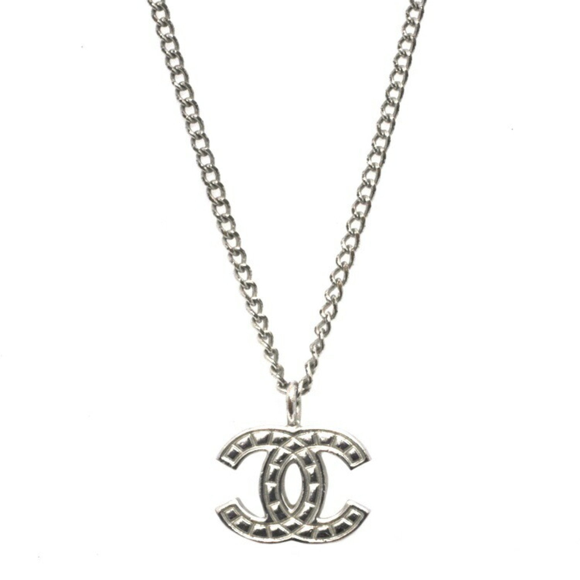 Chanel Silver Letter Charms Necklace  Letter charms necklace Stylish  jewelry Necklace