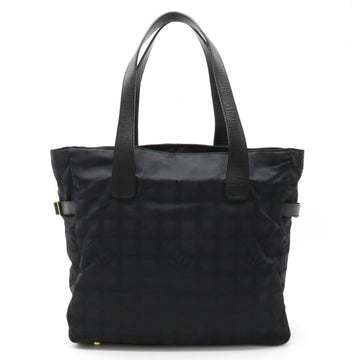 CHANEL NEW Line New Tote GM Bag Shoulder Nylon Leather Black A15825